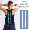 Back Brace Posture Corrector for Women and Men Adjustable Lumbar Medium