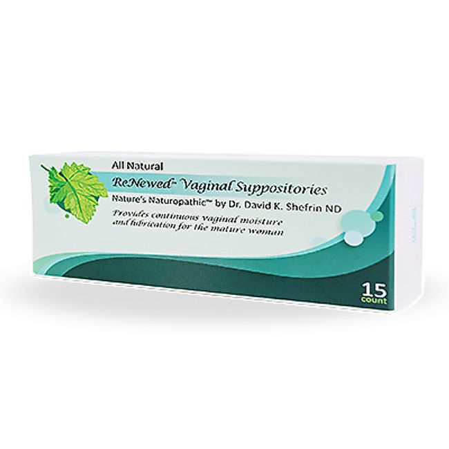 Bezwecken - ReNewed Vaginal Suppositories, 15 count