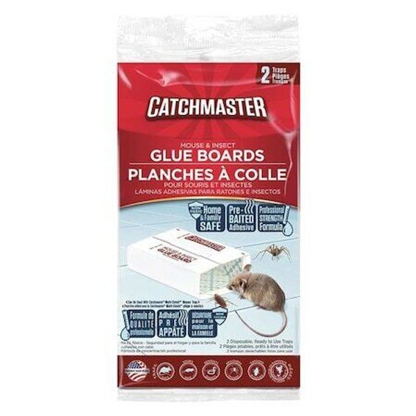 Catchmaster 36-72 Glue Trap,8-1/2 In. L,5-1/4 In. W,Pk2