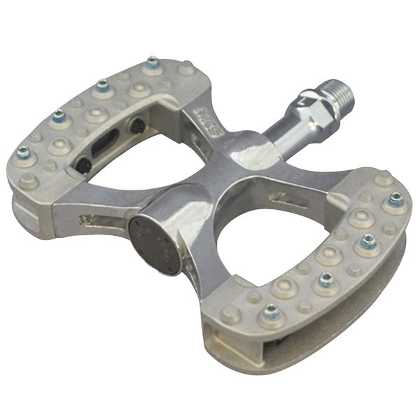 MKS (Mikashima Seisakusho) Bicycle Pedal, GAMMA (Gamma) Silver