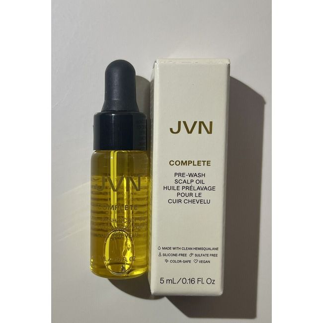 JVN Complete Pre-Wash Scalp Oil 5ml Travel Size