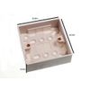 Surface Mount PATTRESS Switch Socket Back Box 1 Gang 25MM DEEP