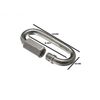 24 X Rust-Proof M6 BZP Steel Quick Link Chain Repair Fasteners