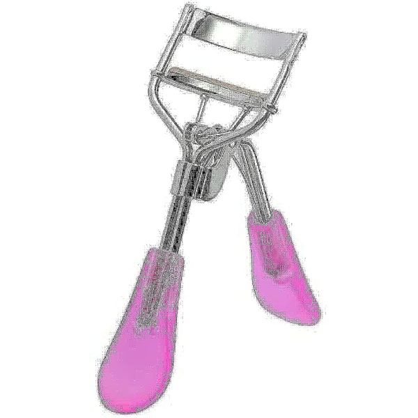 Eyelash Curler with silicone Handle,Professional Makeup Cosmetic Tool Fits all Eye shapes (Pink Silver)