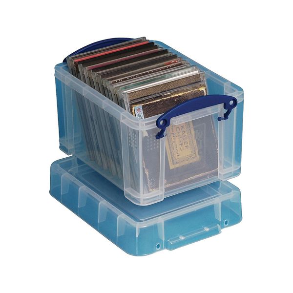 Really Useful Plastic Storage Box 3 Litre Clear