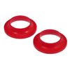 Prothane 7-1710 Red Rear Upper Coil Spring Isolator Kit