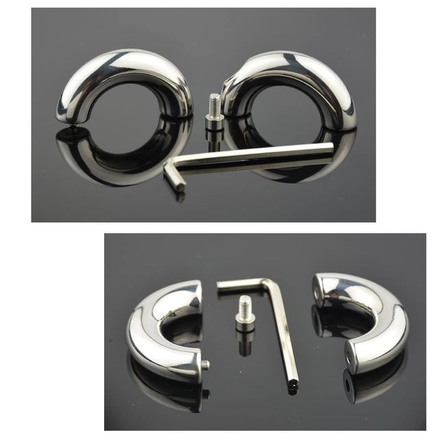 Inner Diameter 30/33mm Stainless Steel Penis Ring Scrotum Bondage