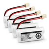 Rechargeable Battery Pack for Cordless Phones Compatible with Various Handsets