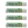 Caribbean Breeze - SPF 50 Lip Essentials Lip Balm - Broad Spectrum UVA-UVB Sunscreen Protection - Aloe, Pomegranage & Green Tea - .15 Oz (4.2 g) (Pack of 4)