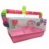 LARGE 2-Level Habitat Hamster Rodent Gerbil Mouse Mice Cage W/Crossover Tubes