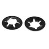sourcingmap 12mm x 25mm Internal Tooth Quicklock Starlock Locking Washers 10PCS