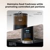 Penthouse Paws Automatic Cat Feeder , 6L with LCD Panel Black/Stainless Steel