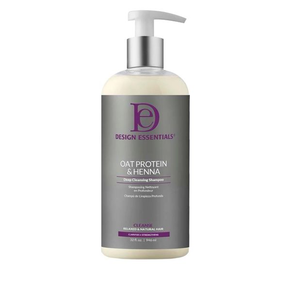 Design Essentials Oat Protein & Deep Cleansing Shampoo 32oz by Design Essentials