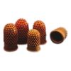 Rexel Size 3 - 27mm Thimblettes (Pack of 10), Orange