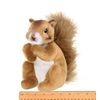 Bearington Collection Copper Plush Squirrel Stuffed Animal, 7 Inch