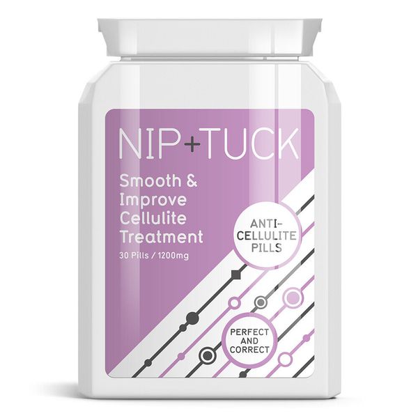 NIP & TUCK SMOOTH & IMPROVE ANTI-CELLULITE PILLS TIGHT TONED BODY NO CELLULITE