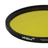 vhbw Universal Farbfilter gelb für Kamera Objektive mit 72mm Filtergewinde - Gelbfilter