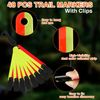 High Visibility Trail Markers for Tree Reflective Trail Markers Trail Markers wi