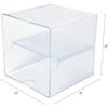Deflecto Single Shelf Cube Storage Modular and Expandable Desktop Storage Solution for Stationery and Crafting Storage