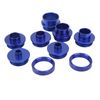 10Pcs Router Template Guides Bushing Router Table Insert Plate Bushing Set Router Jig Template
