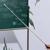 2 Pieces of Non-Slip Handle Pointers, Teaching Tools, Retractable Pointers, Stainless Steel Pointers, Used for Teaching, Conferences, Lectures