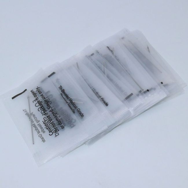 100pcs/pack Tri-Beveled Medical Grade Surgical Steel Body Piercing