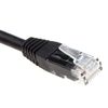 kenable Network CAT6 UTP Ethernet RJ45 Extension Male/Female Cable Black 3m [3 metres]