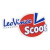 Sticker Leovince Scoot Medium Red