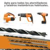 Wood drill bit set, for drills, 30 cm long