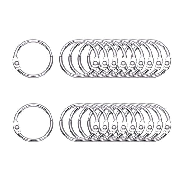 antner Loose Leaf Ring, nikkerumekkibainda-ringu