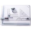 Heuitgs Portable A3 Drafting Board, Multi-functional Drafting Board Towing Tabletop Drafting Board Process Drafting Board Portable 20.1 x 12.2 inches (51 x 31 cm) Technical Drafting Table Clamp