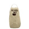TooLoud Pot Head - Coffee Adult Apron - Stone - One-Size