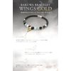 Phiten RAKUWA Bracelet, Wings Gold