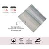 100% Cotton Gradiation Collection Machine Washable 5-Pcs Set with Contour, Gray