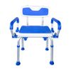 PCP Shower Safety Chair, Bath Bench with Backrest, Swing Arms, Adjustable Height, Medical Senior Support, Chair Style, Foam Padded