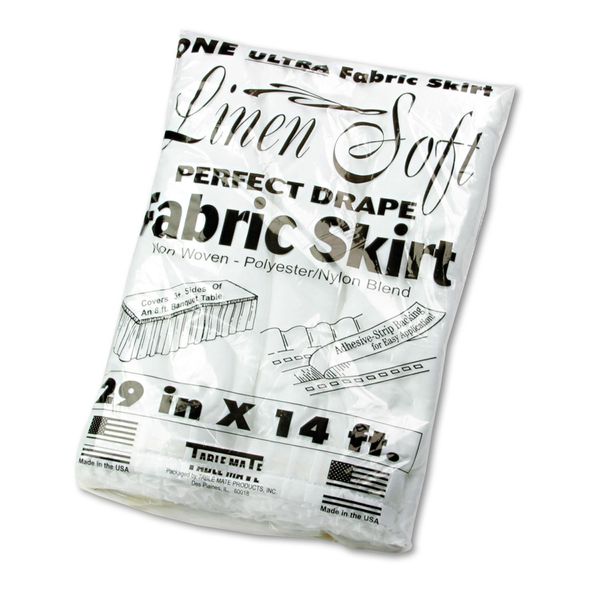 TBLLS2914WH - Table Set Linen-Like Table Skirting