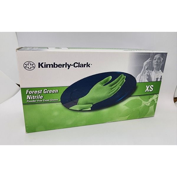 Kimberly-Clark Nitrile Gloves Extra Small #43443 200 Gloves/box NEW