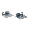 Bed Claw Angled Retro-Hook Plates, Set of 2 with Hardware