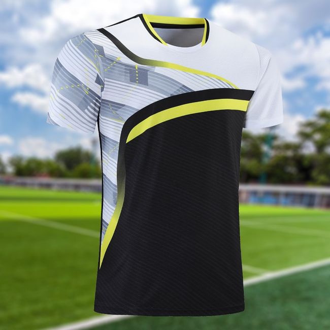 2022 NEW Brand Men tshirt Quick Dry Breathable T-shirts men Soccer