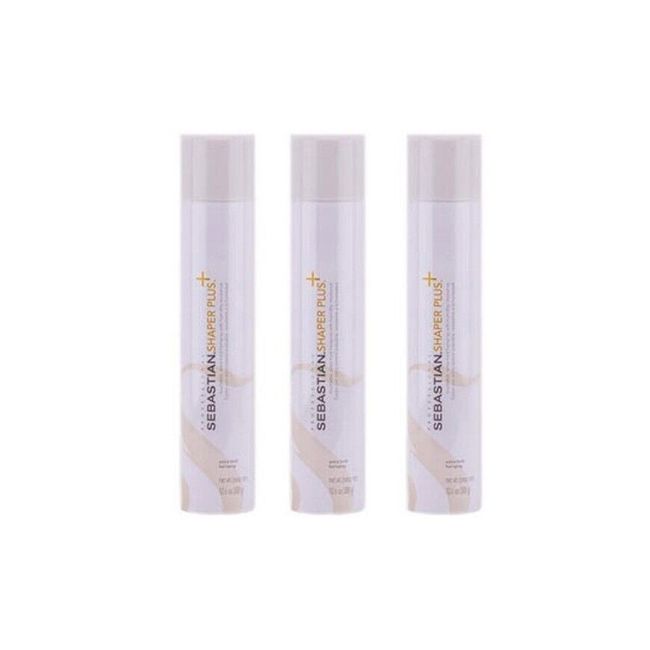 Sebastian Shaper Plus + Hairspray   Set of 3   10.6 oz each   new fresh