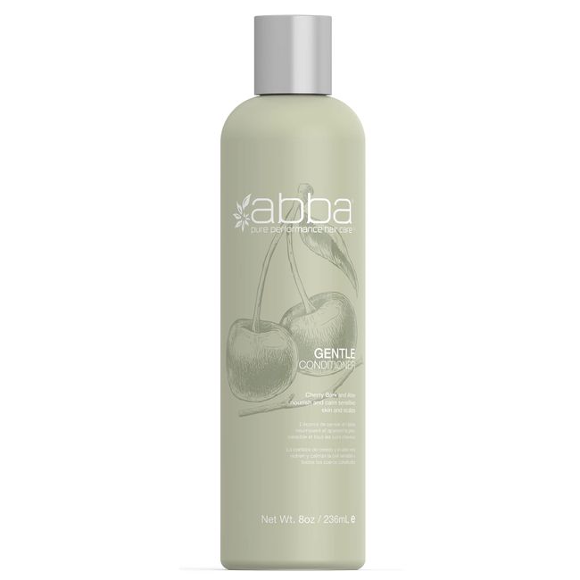 ABBA Gentle Conditioner, Cherry Bark, 8 Fl Oz