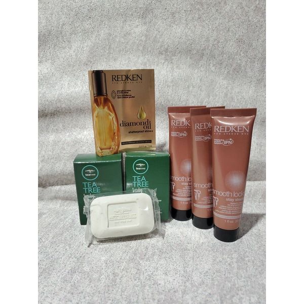 Paul Mitchell Tea Tree Body Bar 1.25 oz (3) Redken Smooth Lock 1oz fl (3)