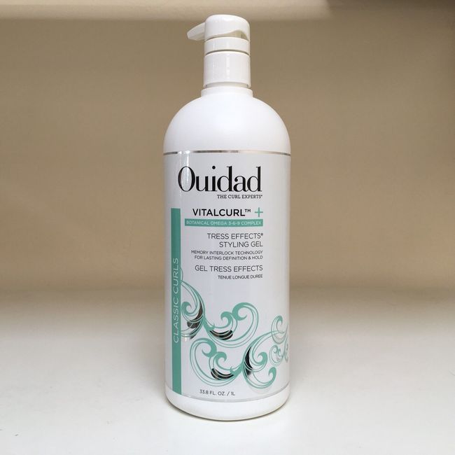 Ouidad Vitalcurl+ Tress Effects Styling Gel 33.8 oz   new fresh