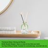 Wowang Glass Diffuser Bottles 2 Pack 5oz/150ml Reed Diffuser Bottle Empty Diffuser Bottle Refillable Aromatherapy Storage Container Reed Diffuser Sticks Diffuser Bottles(Light Green)