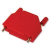 BACKSHELL, Plastic, Vertical, RED, 9WAY, D Sub Backshells, Qty X 1 | MC-DPPK9-RED-K