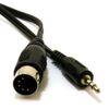 kenable 5 Pin Din Plug To 3.5mm Jack Stereo Plug Audio Cable 2m [2 metres]