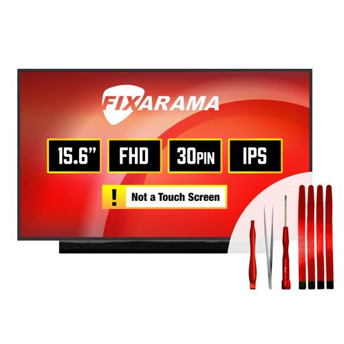 FIXARAMA Screen Replacement for HP 15-EF2013DX 6A2P0UA Grade A+ 30pin 60Hz Glossy FHD 1080p IPS 15.6" LED LCD Display with Tools Tape