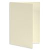 Blank Fold Invitation Card A2 Matte Eggshell Wedding Cream, 25 Pack