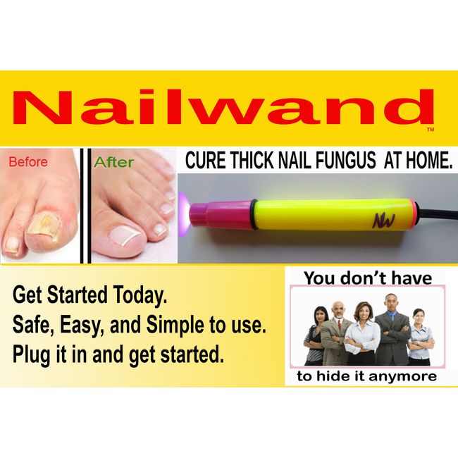 CURE THICK  fungal nails at your home