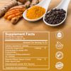 Turmeric Pepper Black Curcumin Extract Capsules 95% Bioperine Tumeric 10,000mg